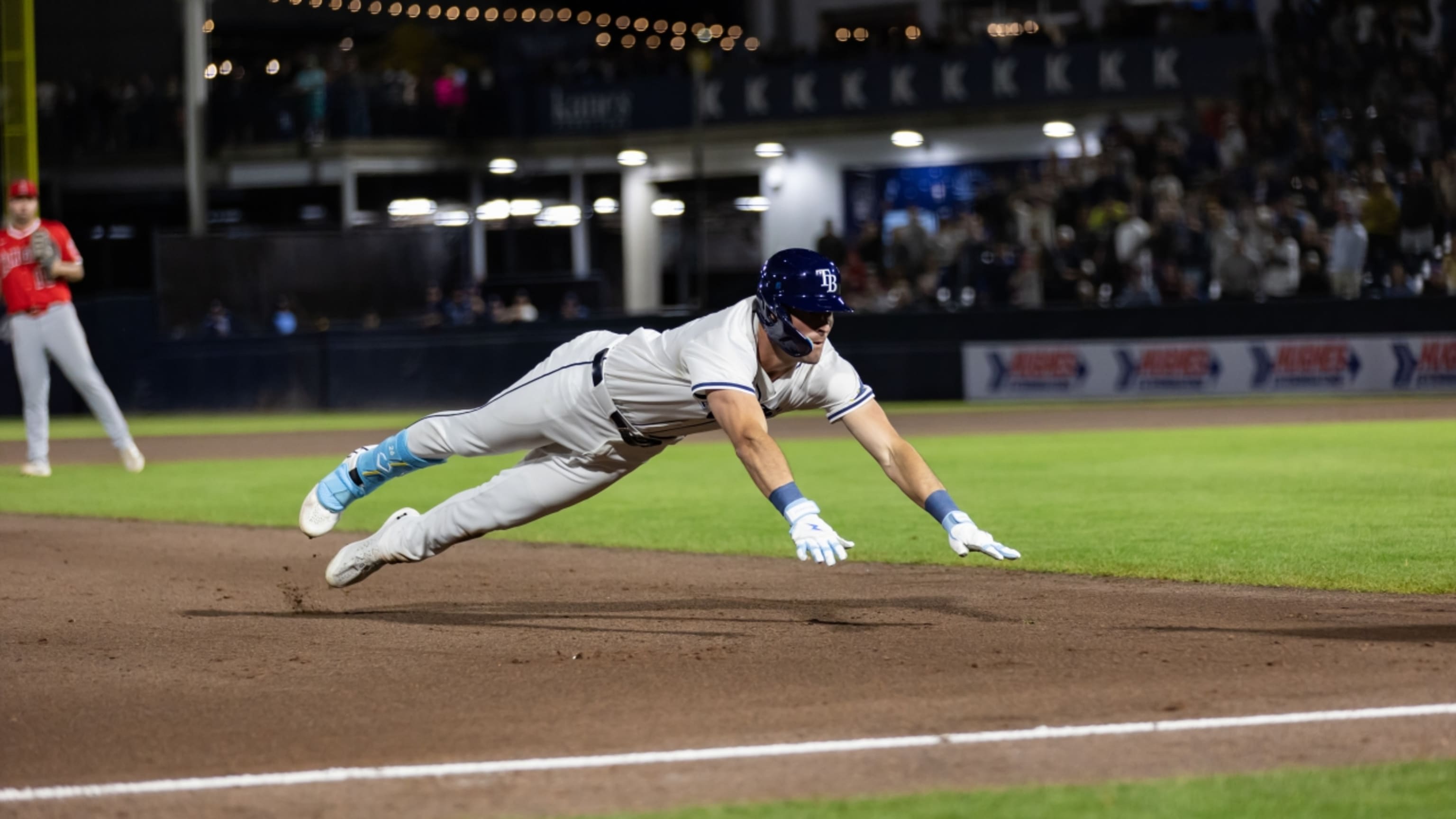 This outfielder is getting a Major opportunity to play for Rays